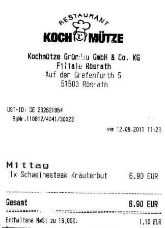 ktss Hffner Kochmtze Restaurant